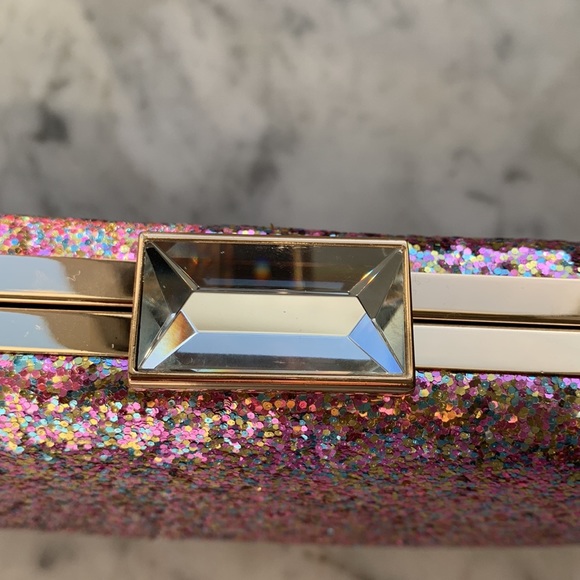 NINA Shoes metallic clutch - Picture 3 of 4